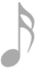 Picture of a musical note