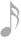 Picture of a musical note